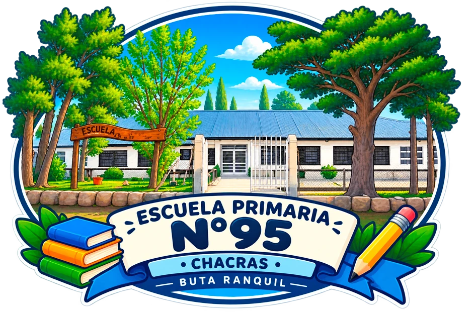 Ilustración de la Escuela Primaria N° 95 de Chacras